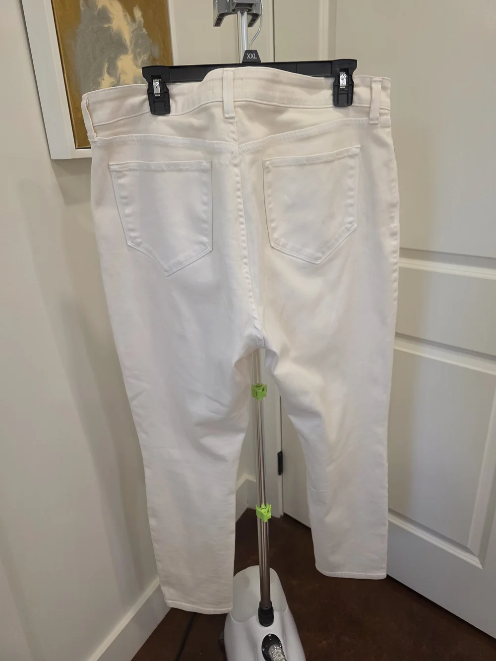 NYDJ White Skinny High-Rise Jeans Size 18